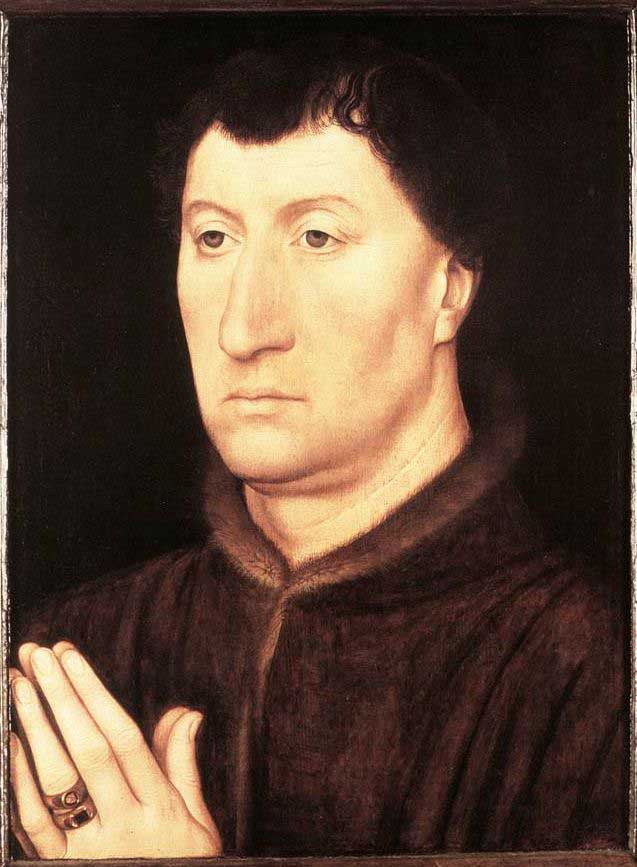 Hans Memling Portrait of Gilles Joye